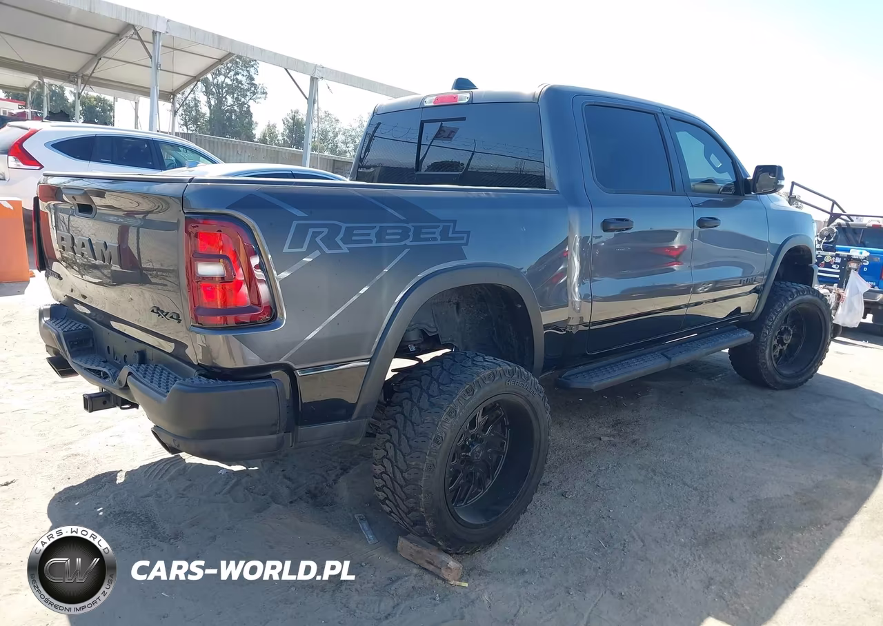 2025 Ram 1500 Rebel 4X4 5'7 Box VIN:1C6SRFLP6SN699030 - 4