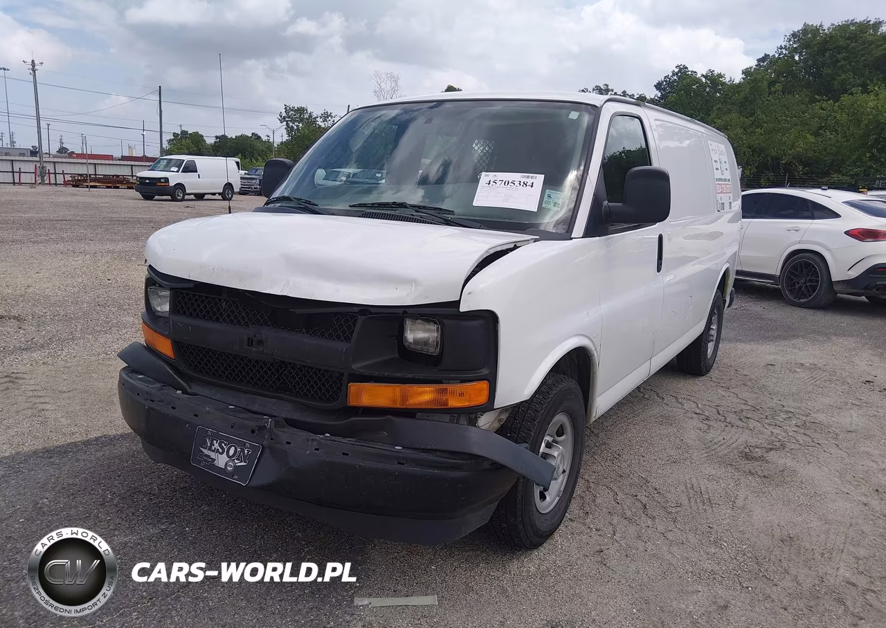 2017 Chevrolet Express 2500 Work Van VIN:1GCWGAFF2H1111436 - 2