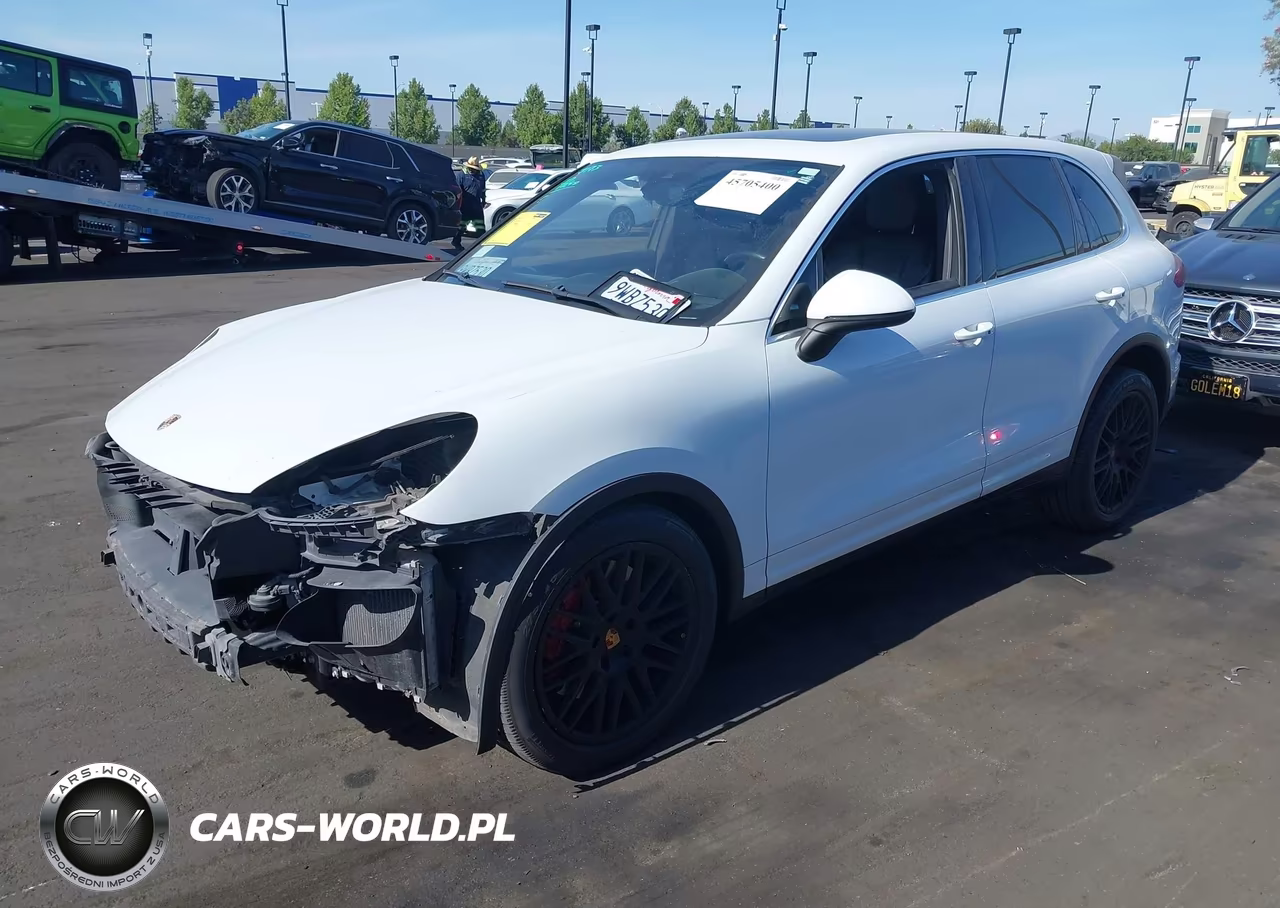 2015 Porsche Cayenne Turbo VIN:WP1AC2A24FLA80531 - 2