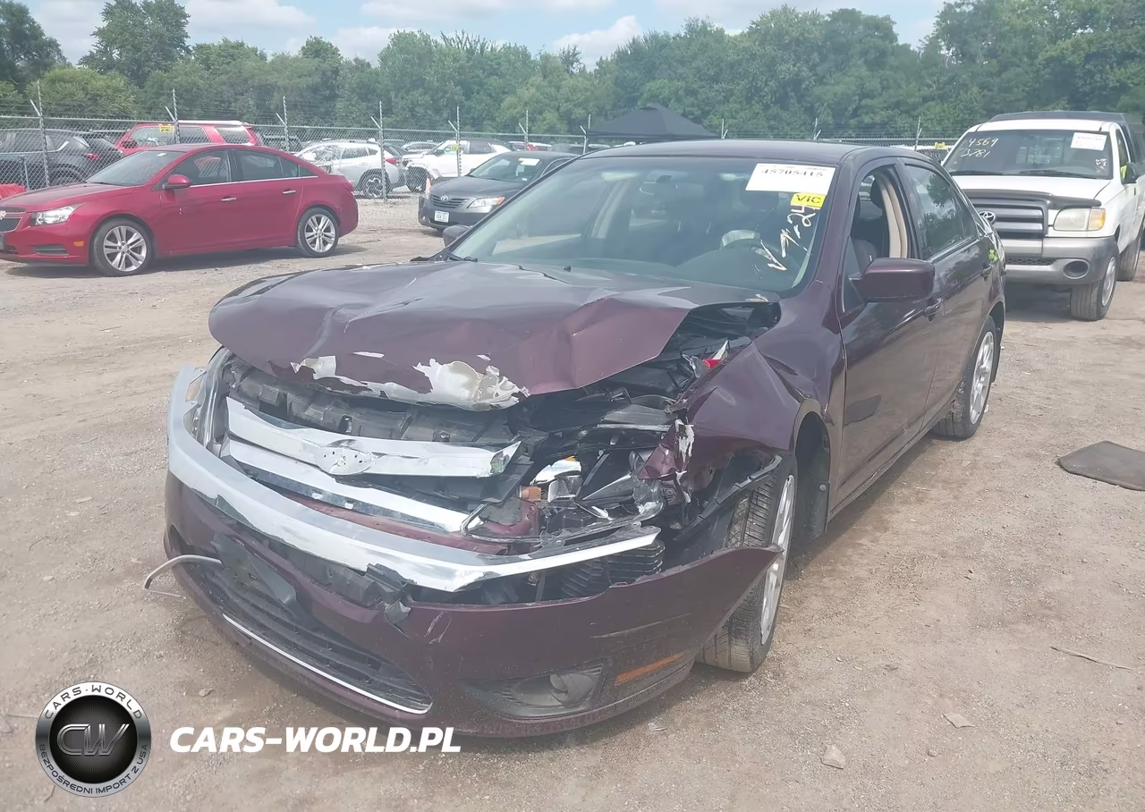 2011 Ford Fusion Se VIN:3FAHP0HA6BR296355 - 2