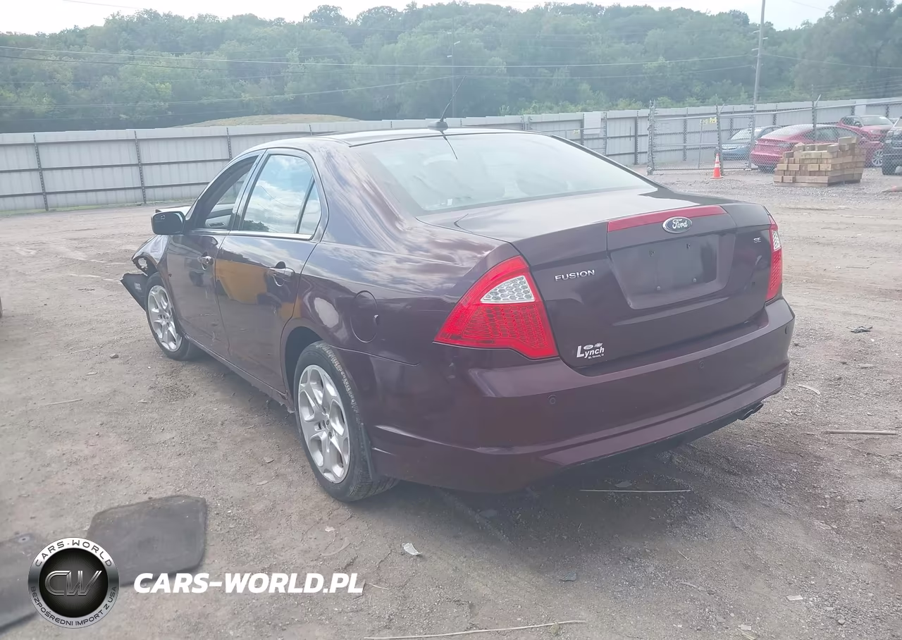 2011 Ford Fusion Se VIN:3FAHP0HA6BR296355 - 3