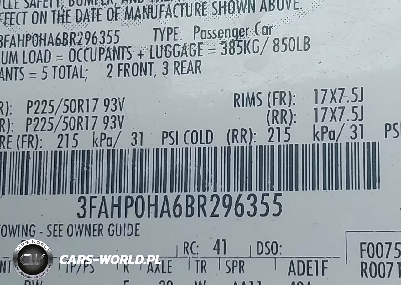 2011 Ford Fusion Se VIN:3FAHP0HA6BR296355 - 9