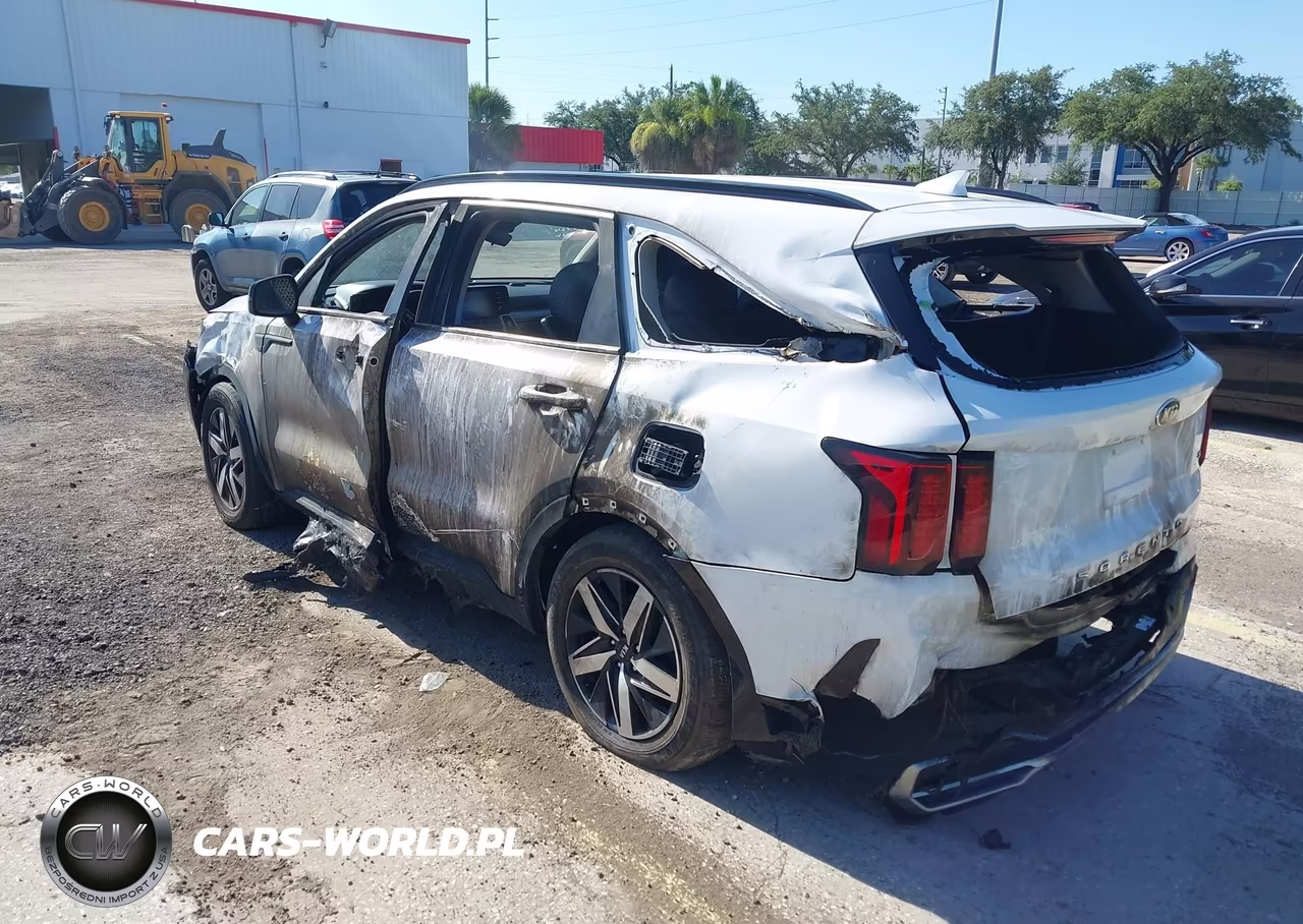 2021 Kia Sorento S VIN:5XYRL4LC0MG045905 - 3