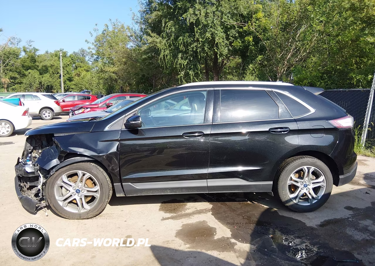 2015 Ford Edge Titanium VIN:2FMTK4K92FBB06589 - 14
