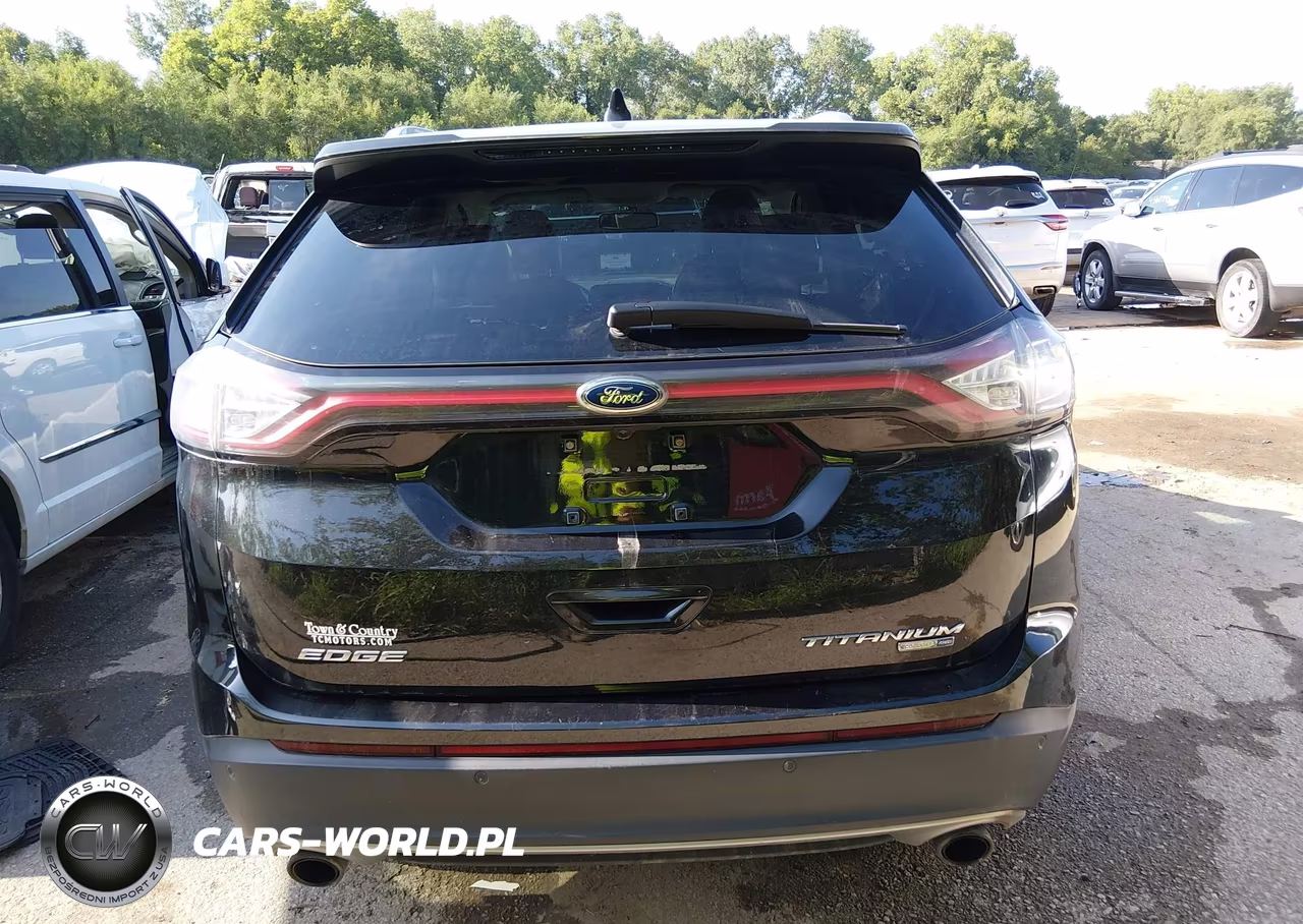 2015 Ford Edge Titanium VIN:2FMTK4K92FBB06589 - 16