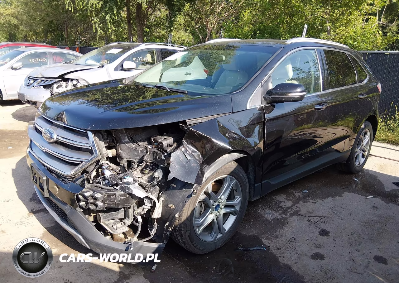 2015 Ford Edge Titanium VIN:2FMTK4K92FBB06589 - 2
