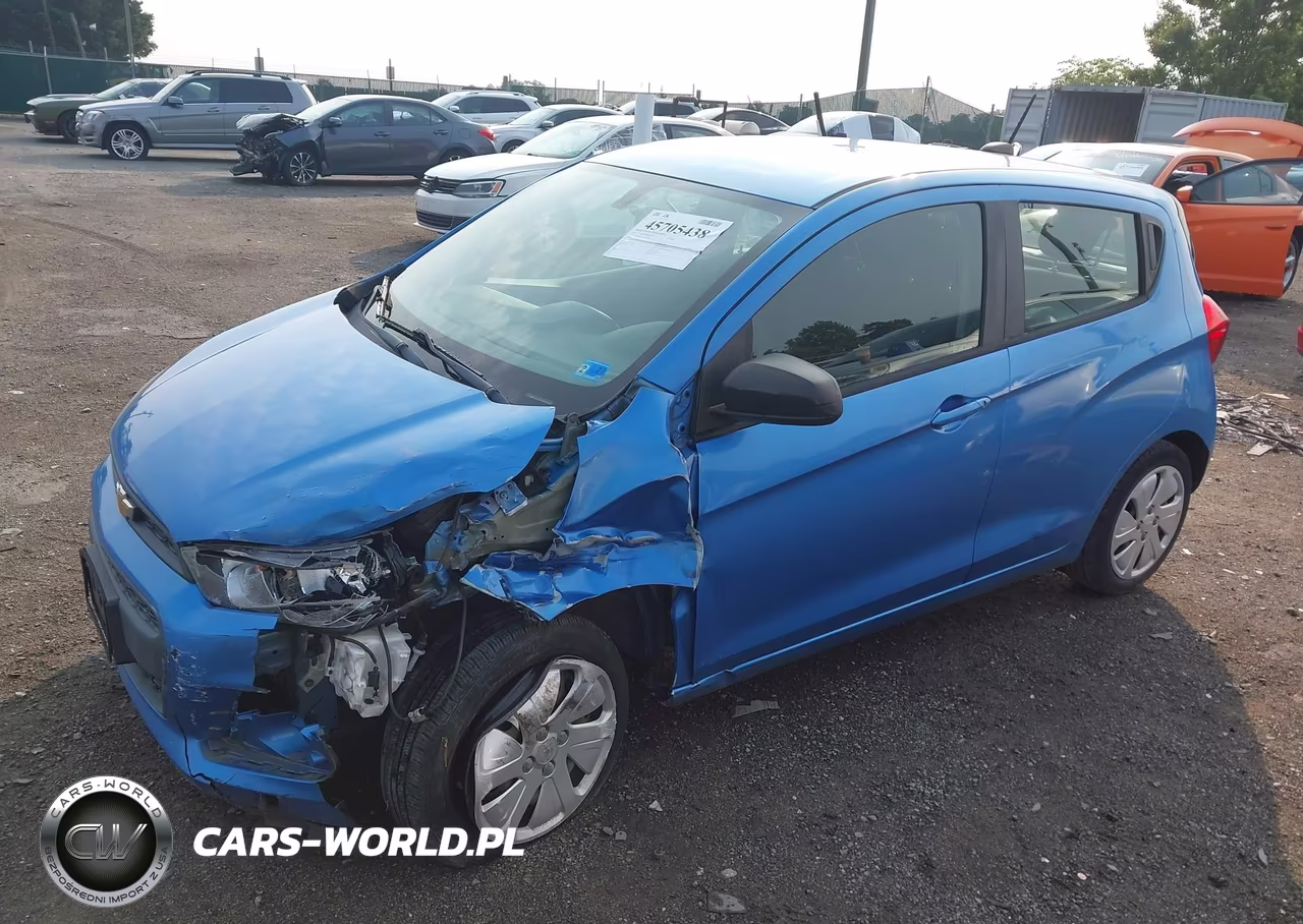 2017 Chevrolet Spark Ls Cvt VIN:KL8CB6SA7HC743807 - 2