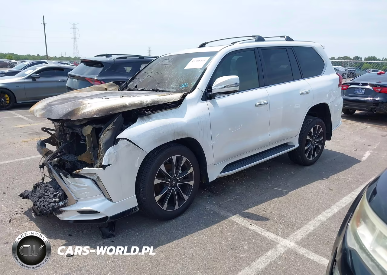 2021 Lexus Lx 570 Three-Row VIN:JTJDY7AX9M4347191 - 2