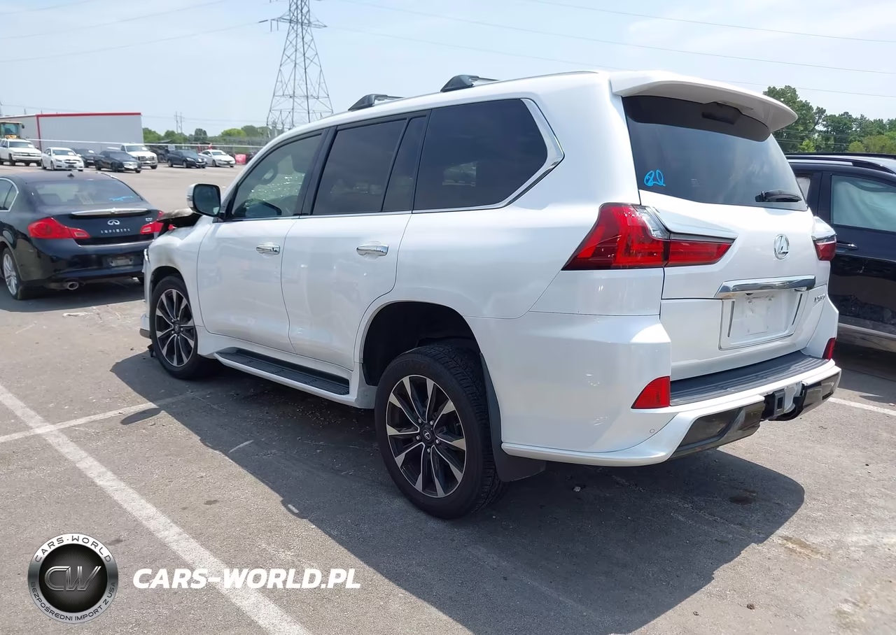 2021 Lexus Lx 570 Three-Row VIN:JTJDY7AX9M4347191 - 3