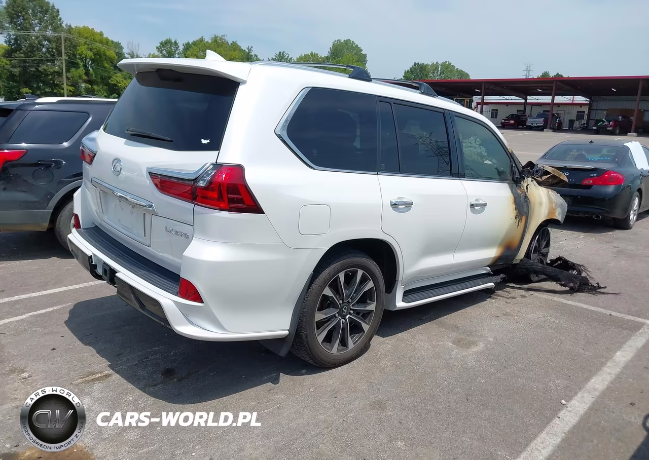 2021 Lexus Lx 570 Three-Row VIN:JTJDY7AX9M4347191 - 4