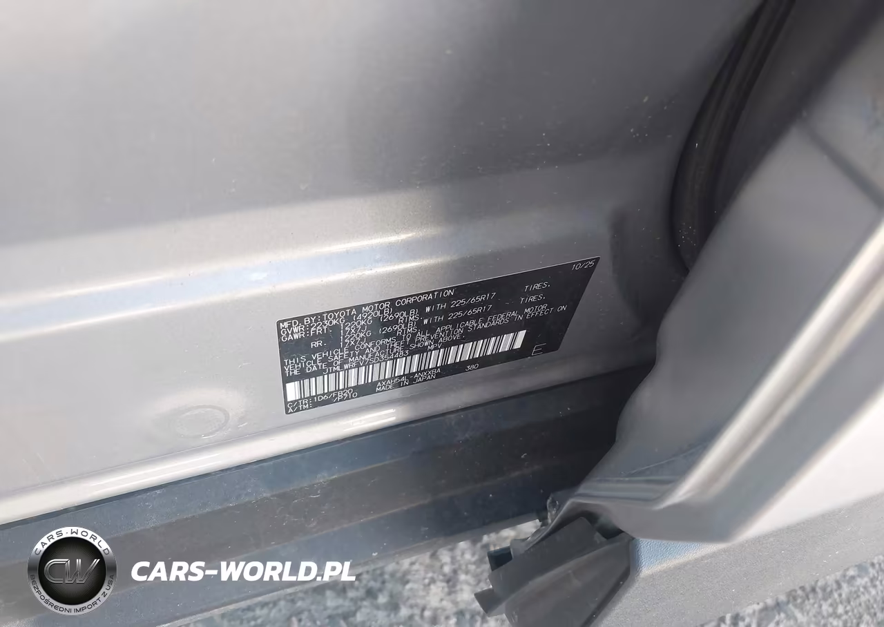 2025 Toyota Rav4 Hybrid Le VIN:JTMLWRFV7SD354483 - 9