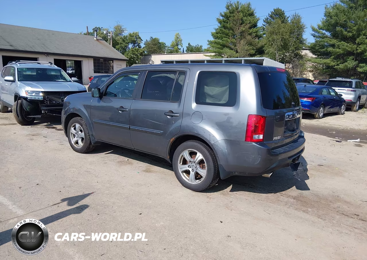 2013 Honda Pilot Ex-L VIN:5FNYF4H58DB073889 - 3