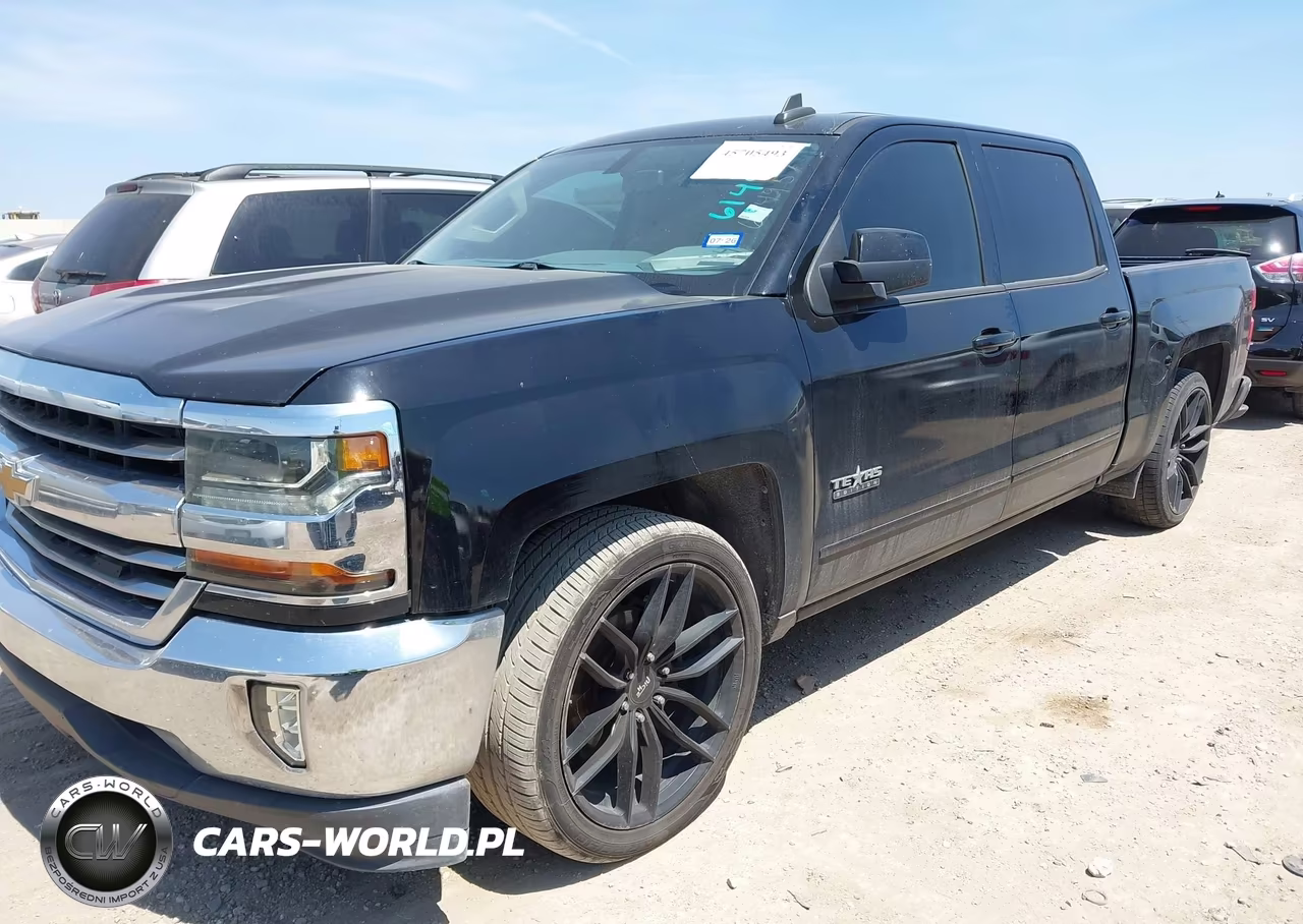 2018 Chevrolet Silverado 1500 1Lt VIN:3GCPCREC7JG614957 - 2