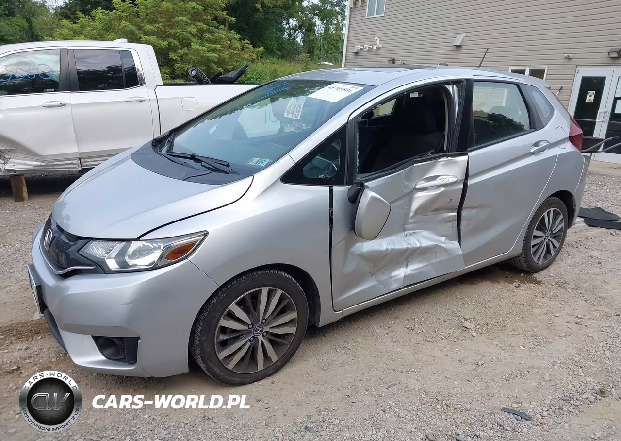 2016 Honda Fit Ex VIN:JHMGK5H73GS008758 - 2