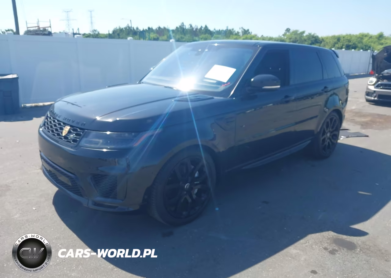 2020 Land Rover Range Rover Sport Hse Mhev VIN:SALWR2SU4LA876556 - 2