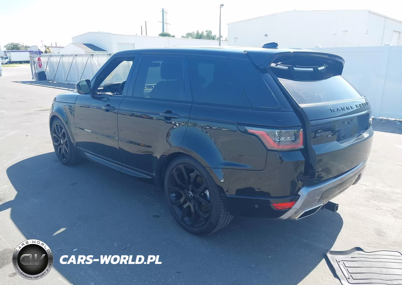 2020 Land Rover Range Rover Sport Hse Mhev VIN:SALWR2SU4LA876556 - 3