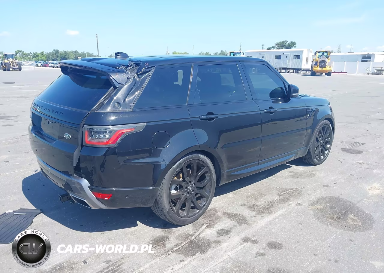 2020 Land Rover Range Rover Sport Hse Mhev VIN:SALWR2SU4LA876556 - 4