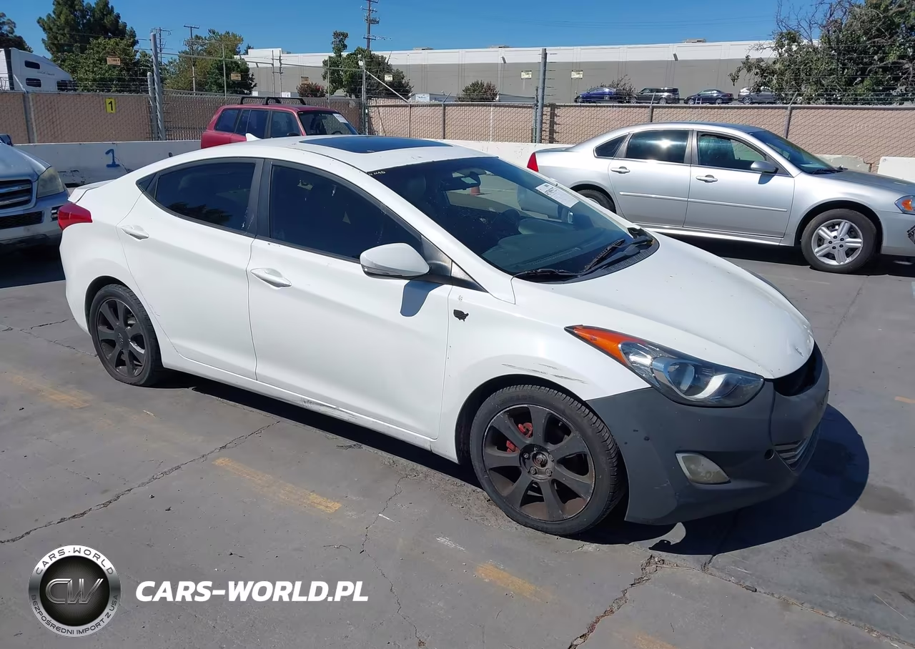 2011 Hyundai Elantra Limited VIN:5NPDH4AE6BH012526 - 1