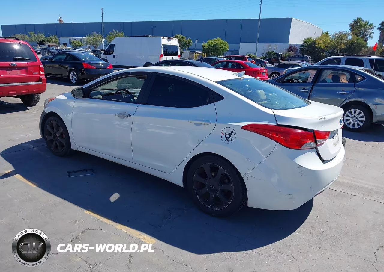2011 Hyundai Elantra Limited VIN:5NPDH4AE6BH012526 - 3