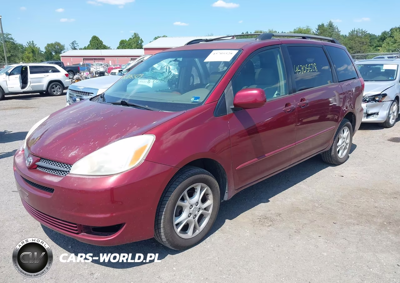2005 Toyota Sienna Xle VIN:5TDBA22C05S043945 - 2