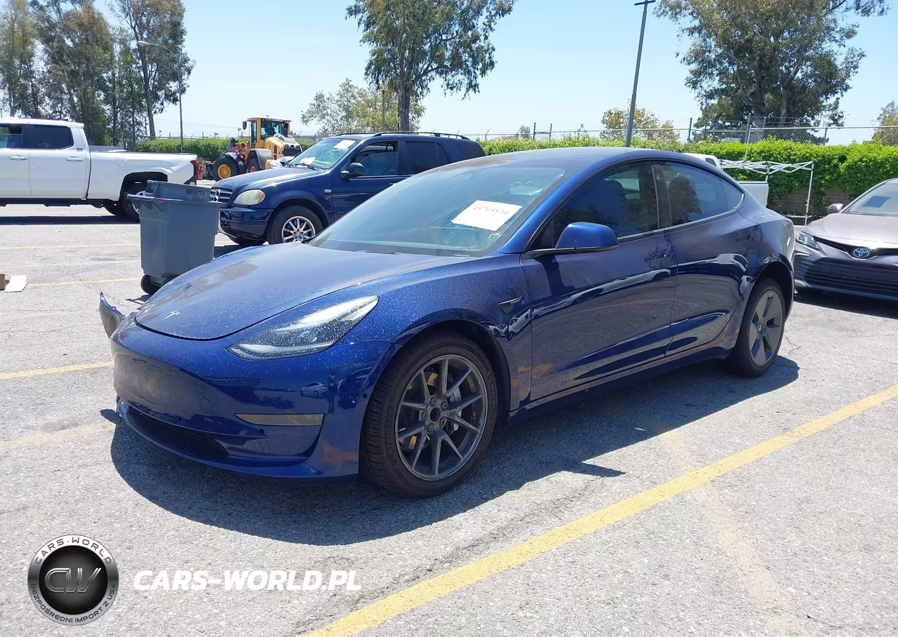 2022 Tesla Model 3 Rear-Wheel Drive VIN:5YJ3E1EA1NF358416 - 2