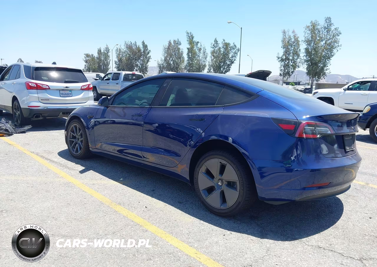2022 Tesla Model 3 Rear-Wheel Drive VIN:5YJ3E1EA1NF358416 - 3