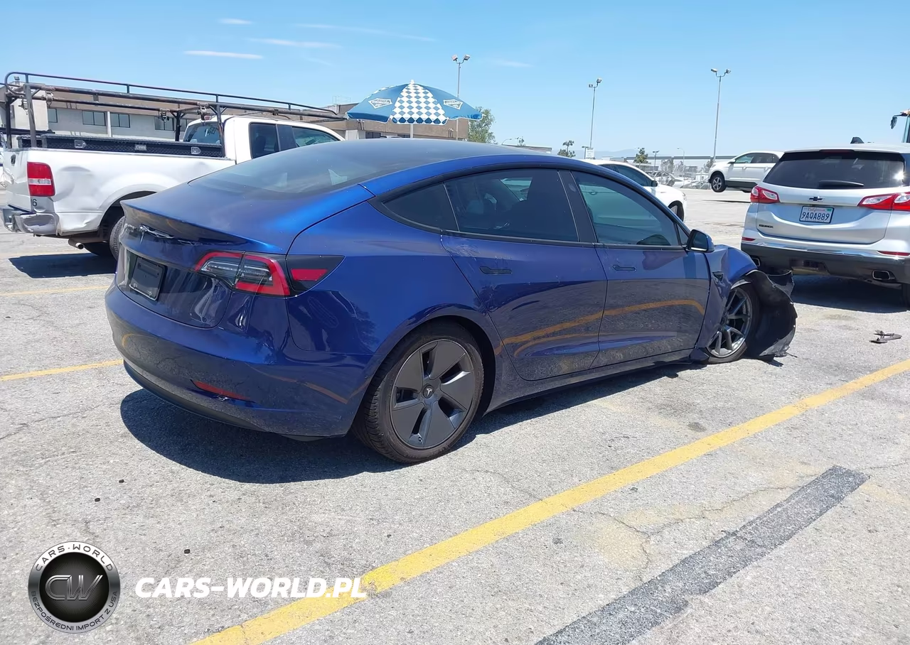 2022 Tesla Model 3 Rear-Wheel Drive VIN:5YJ3E1EA1NF358416 - 4