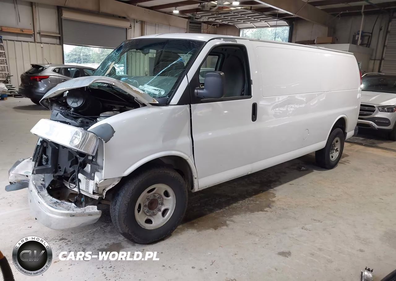 2010 Chevrolet Express 2500 Work Van VIN:1GCZGGAAXA1183101 - 2