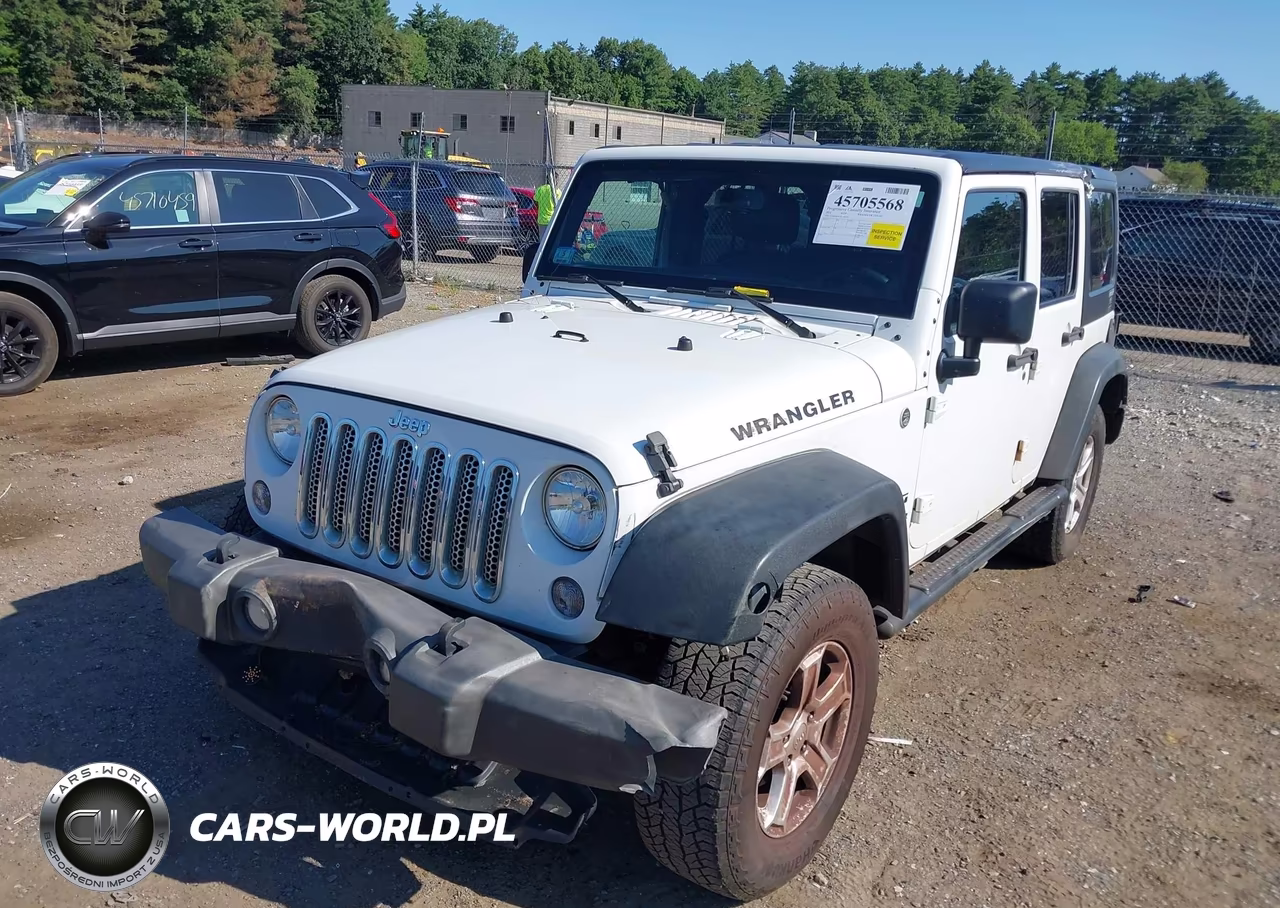 2014 Jeep Wrangler Unlimited Sport VIN:1C4BJWDG5EL162714 - 2