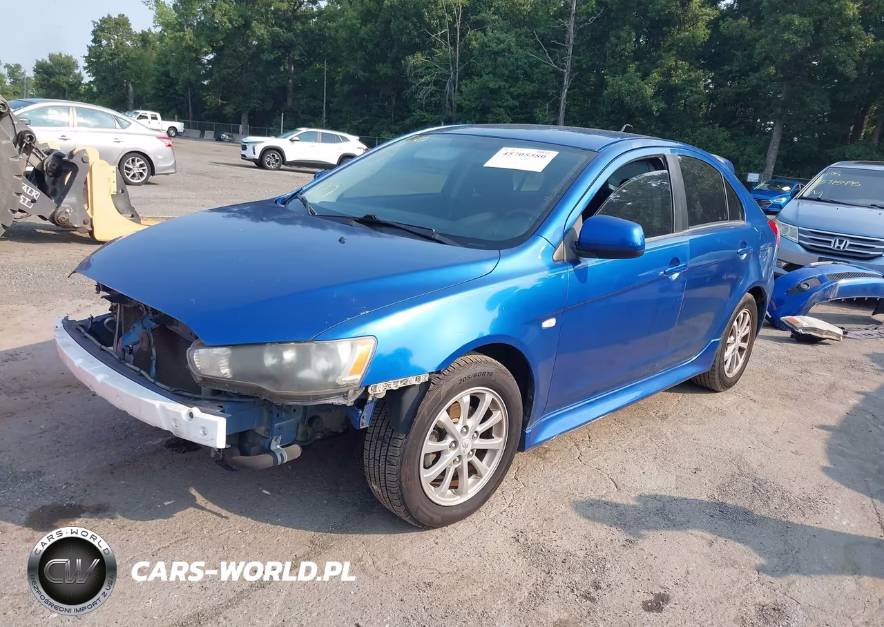 2011 Mitsubishi Lancer Es VIN:JA32X2HU8BU002225 - 2