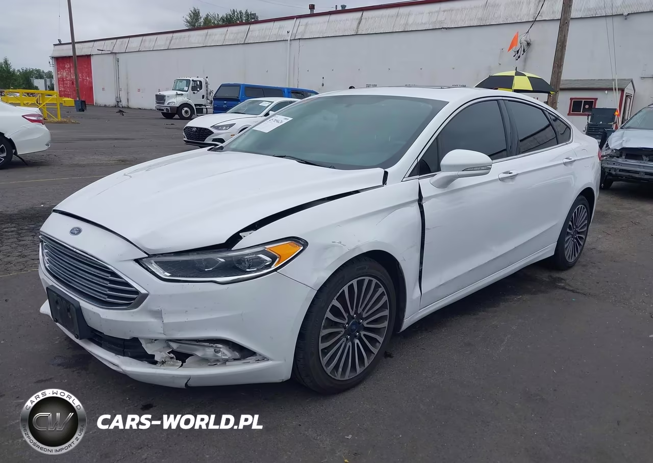 2018 Ford Fusion Titanium VIN:3FA6P0D96JR225903 - 2