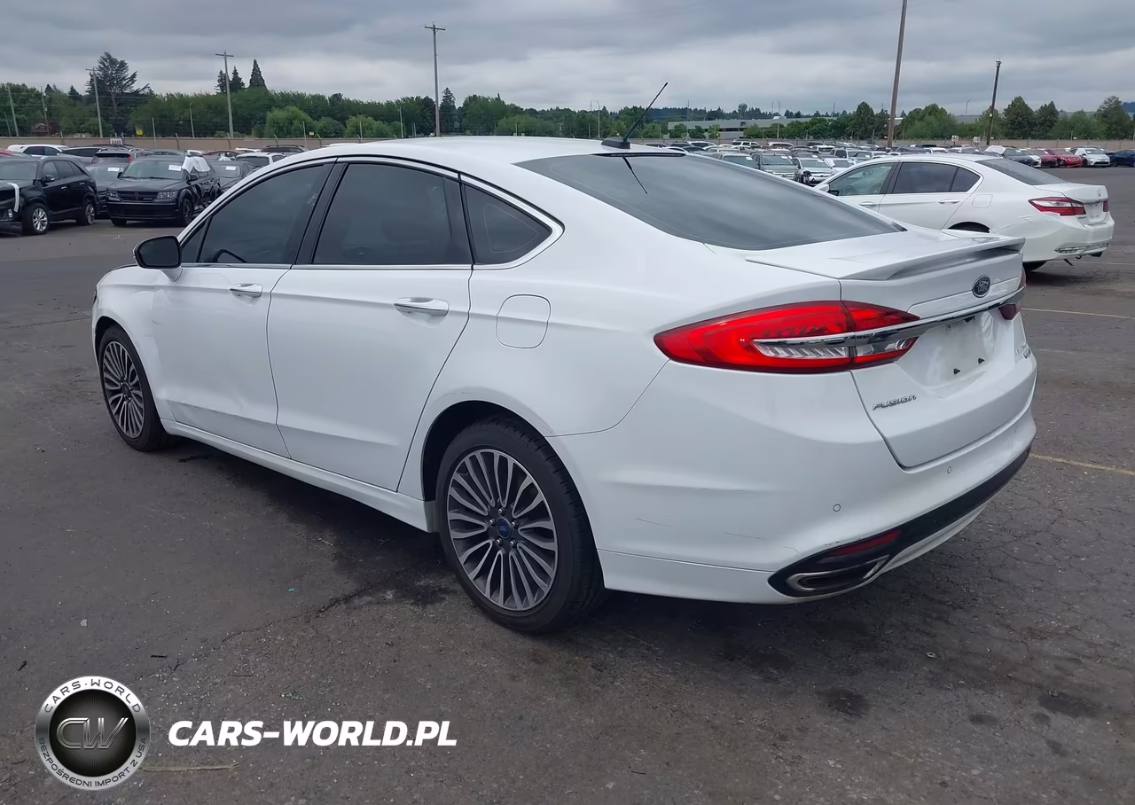 2018 Ford Fusion Titanium VIN:3FA6P0D96JR225903 - 3
