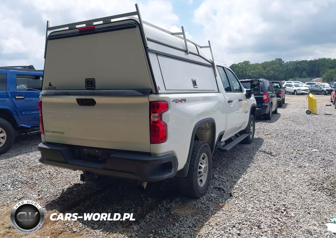 2021 Chevrolet Silverado 2500Hd 4Wd Standard Bed Wt VIN:1GC2YLE7XMF298357 - 4