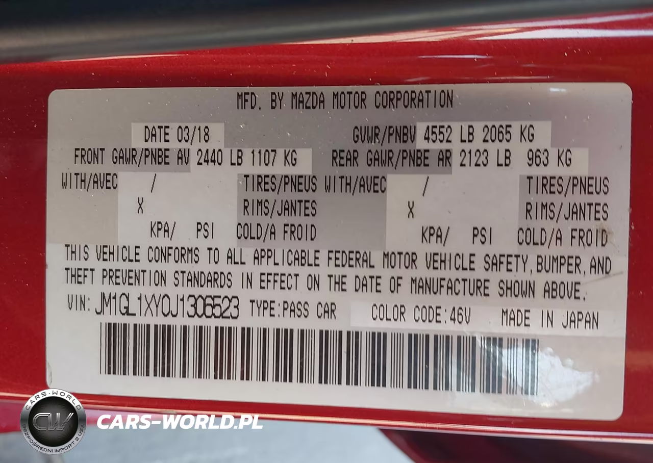 2018 Mazda Mazda6 Signature VIN:JM1GL1XY0J1306523 - 9