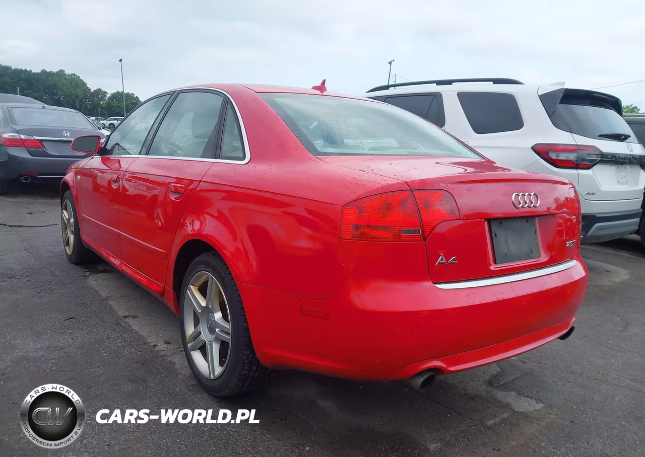 2008 Audi A4 2.0T VIN:WAUAF78E68A047029 - 3