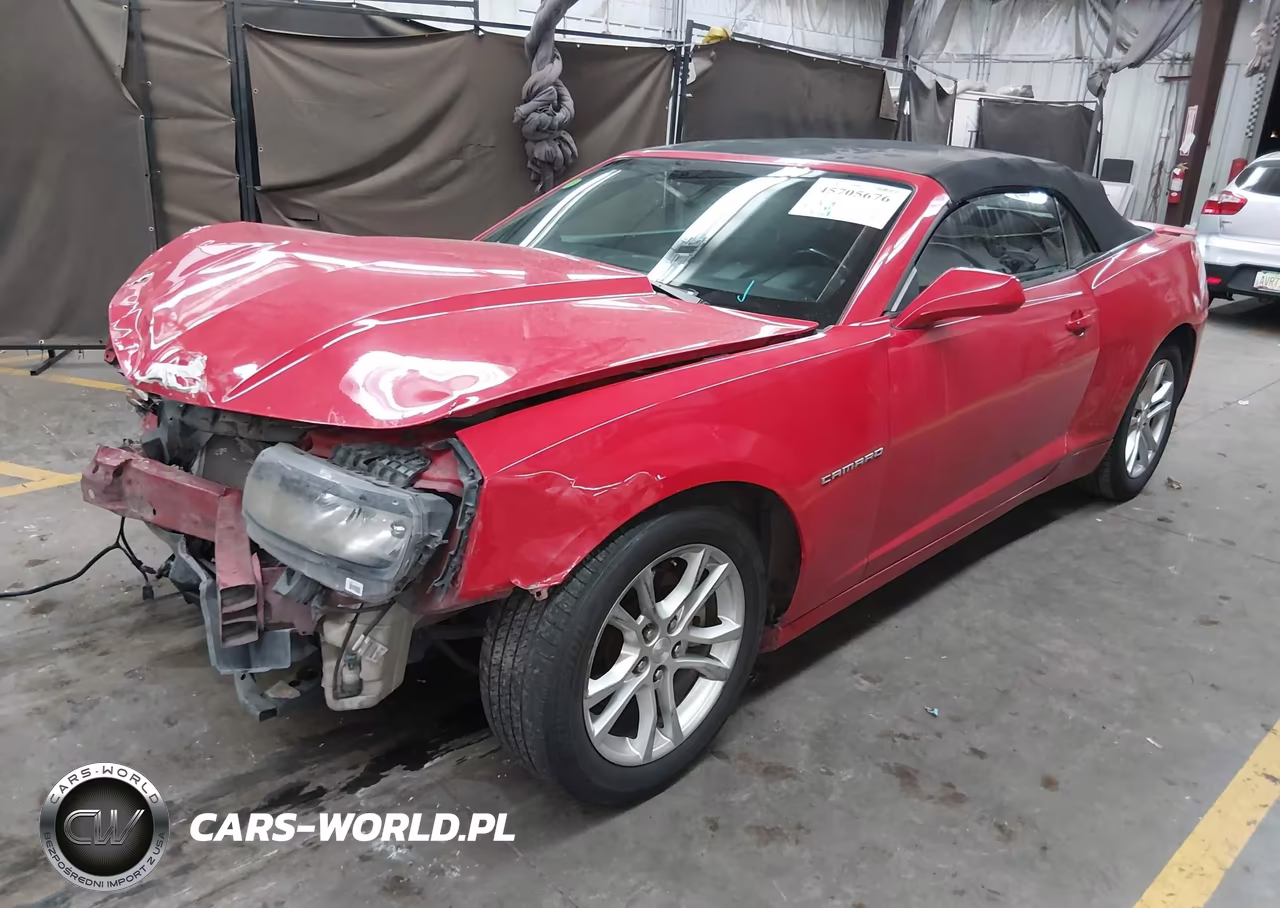 2015 Chevrolet Camaro 1Lt VIN:2G1FD3D30F9107819 - 2