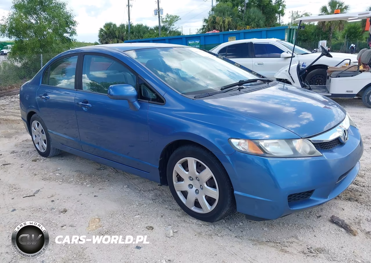 2009 Honda Civic Lx VIN:1HGFA16569L010819 - 1