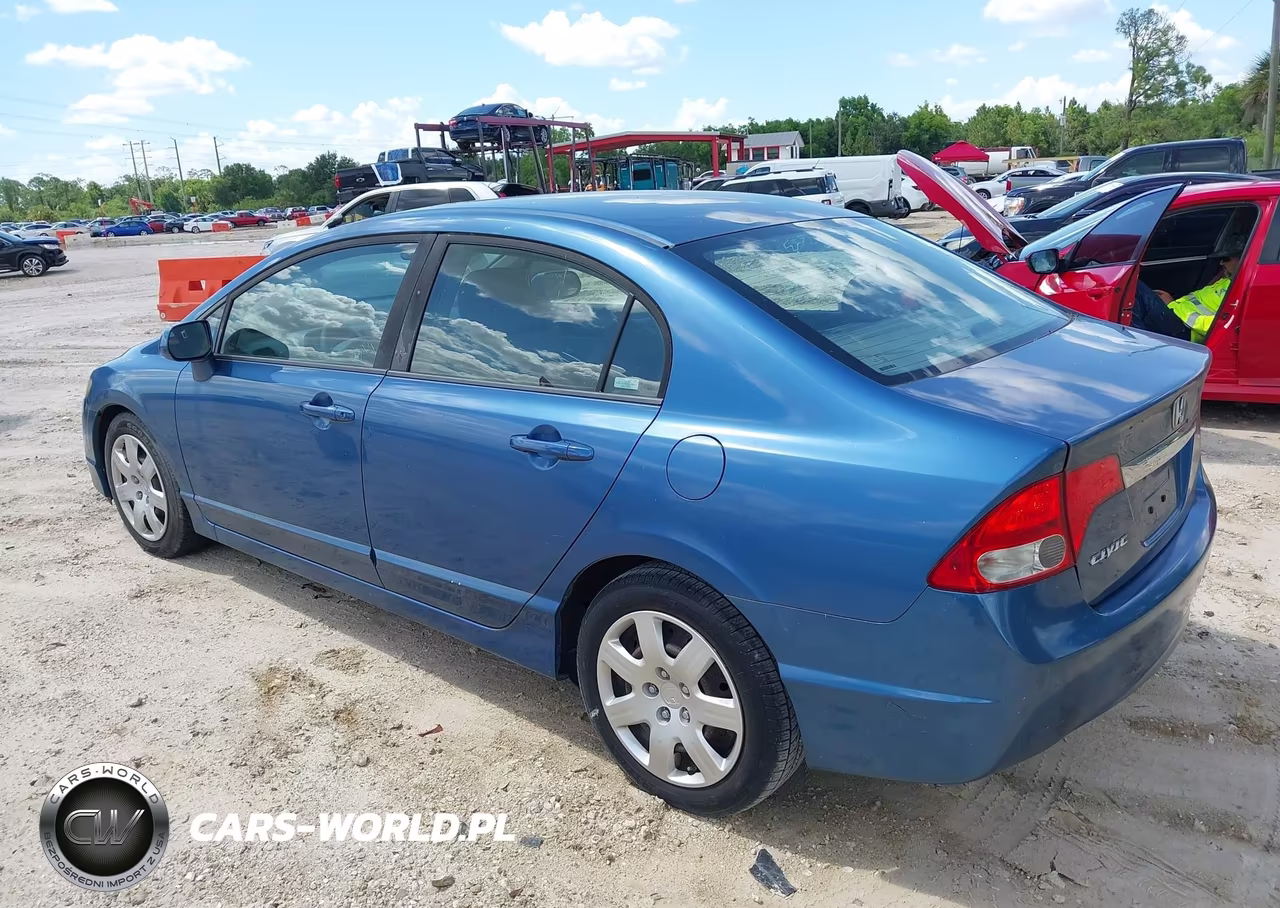 2009 Honda Civic Lx VIN:1HGFA16569L010819 - 3