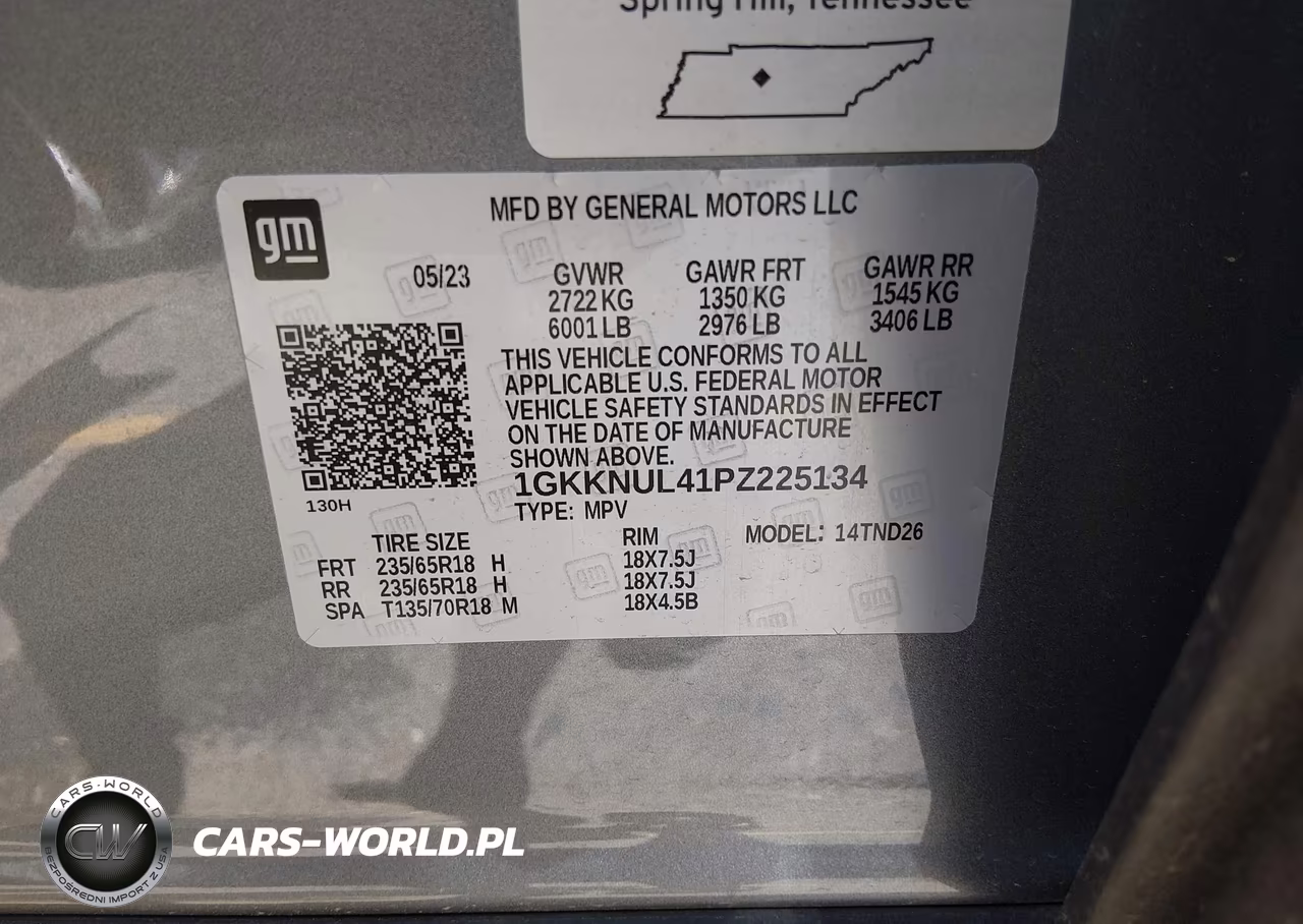 2023 GMC Acadia Awd Slt VIN:1GKKNUL41PZ225134 - 9