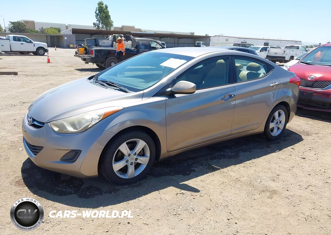 2011 Hyundai Elantra Gls VIN:5NPDH4AE1BH001272 - 2