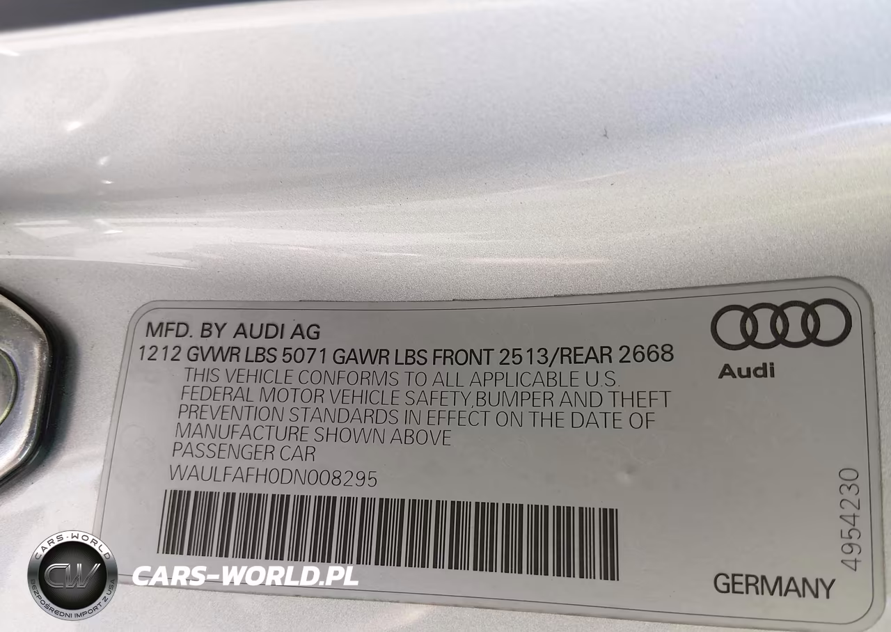2013 Audi A5 2.0T Premium VIN:WAULFAFH0DN008295 - 9