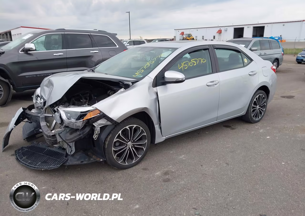 2015 Toyota Corolla S Plus VIN:2T1BURHE2FC339990 - 2