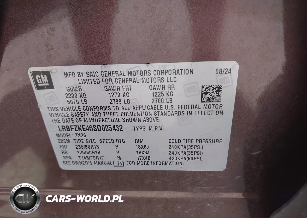 2025 Buick Envision Preferred Awd VIN:LRBFZKE46SD005432 - 9