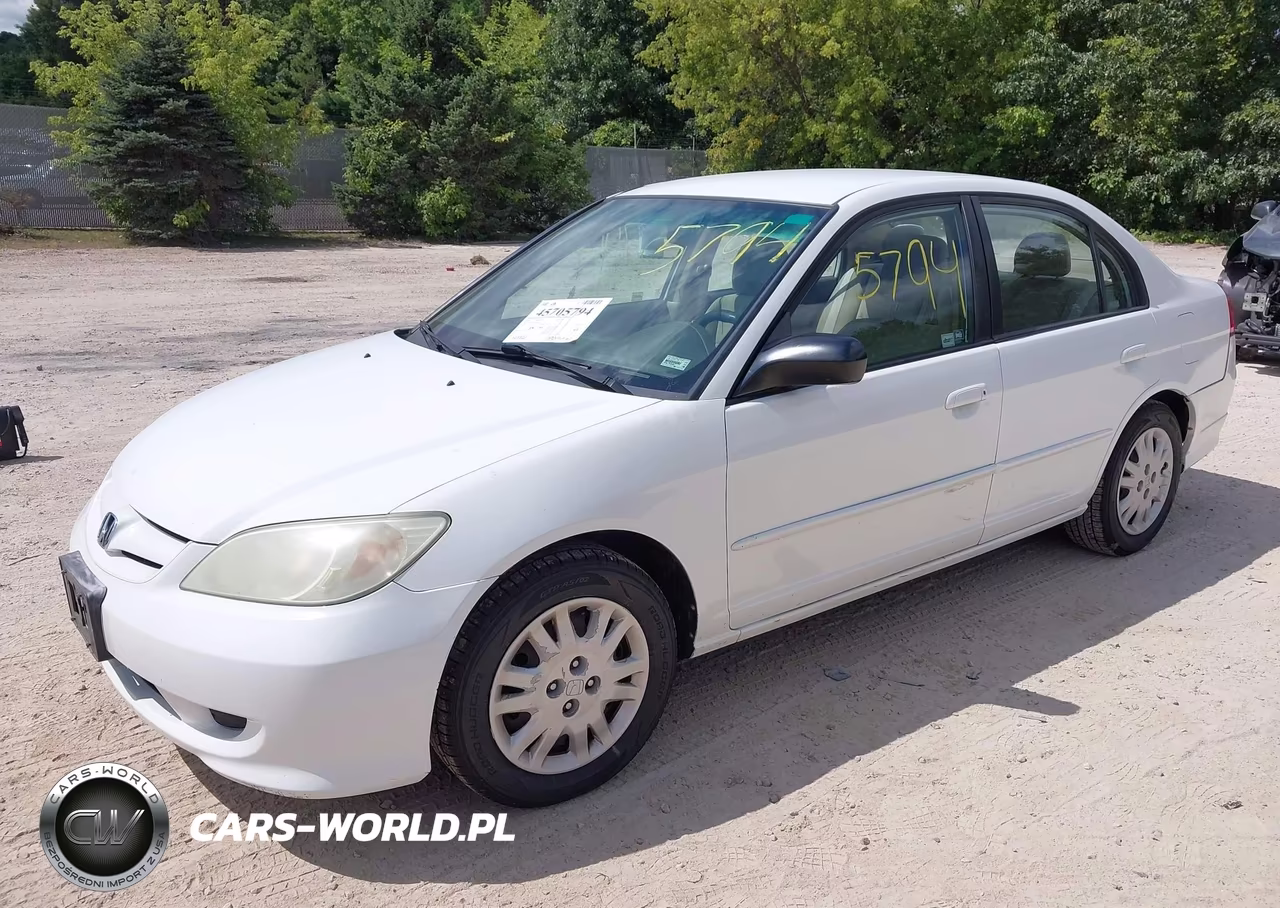 2004 Honda Civic Lx VIN:2HGES15504H602636 - 2
