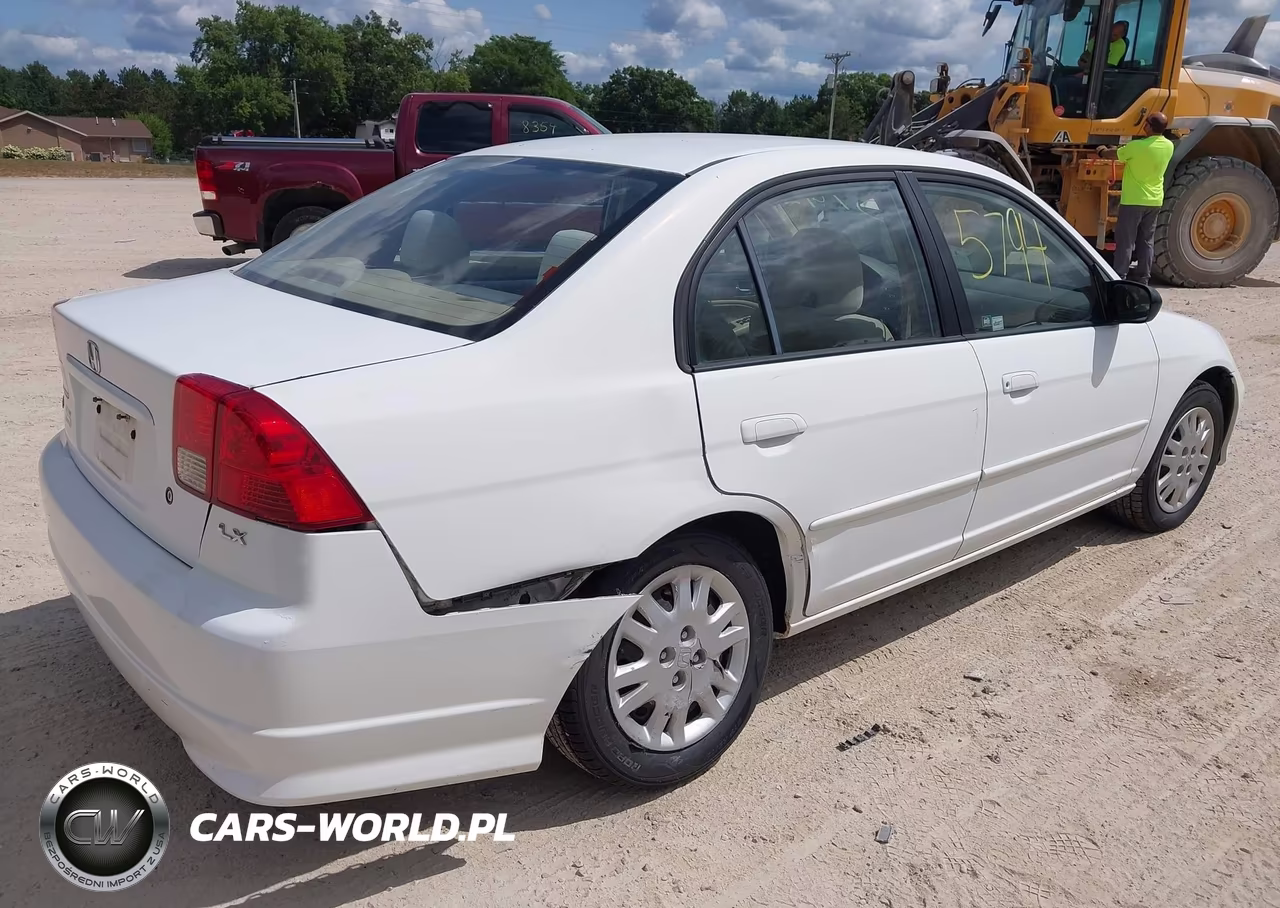 2004 Honda Civic Lx VIN:2HGES15504H602636 - 4