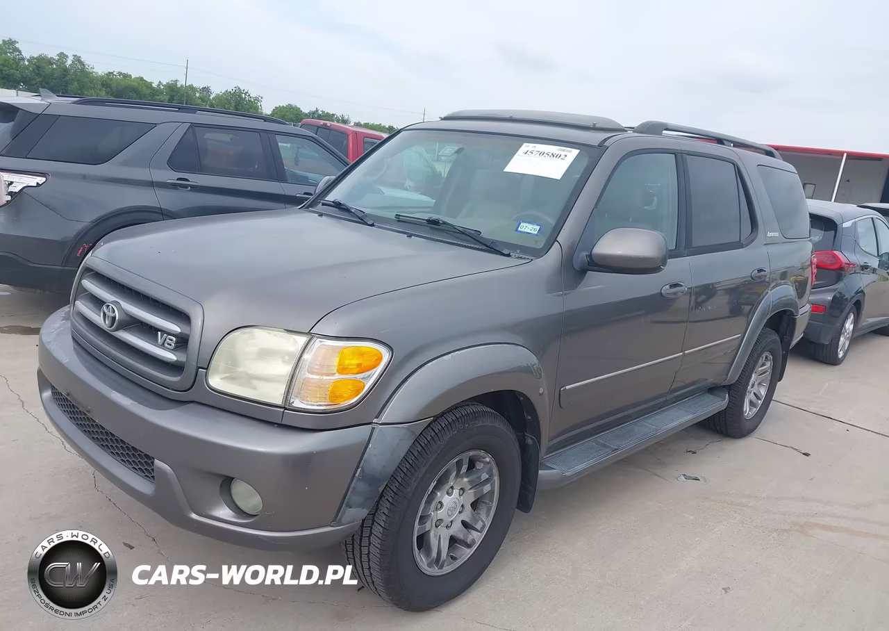2003 Toyota Sequoia Limited V8 VIN:5TDZT38A13S201596 - 2