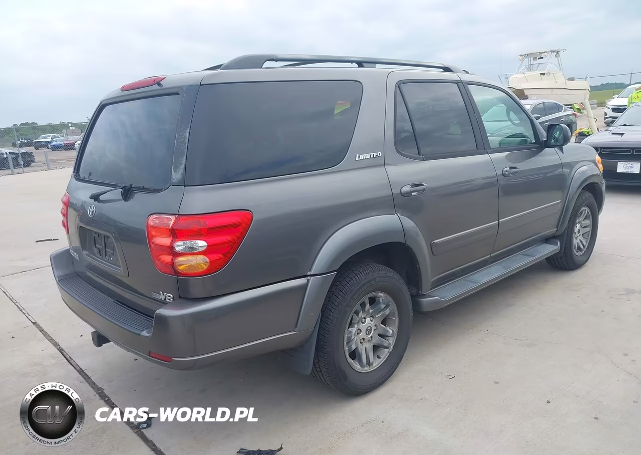 2003 Toyota Sequoia Limited V8 VIN:5TDZT38A13S201596 - 4