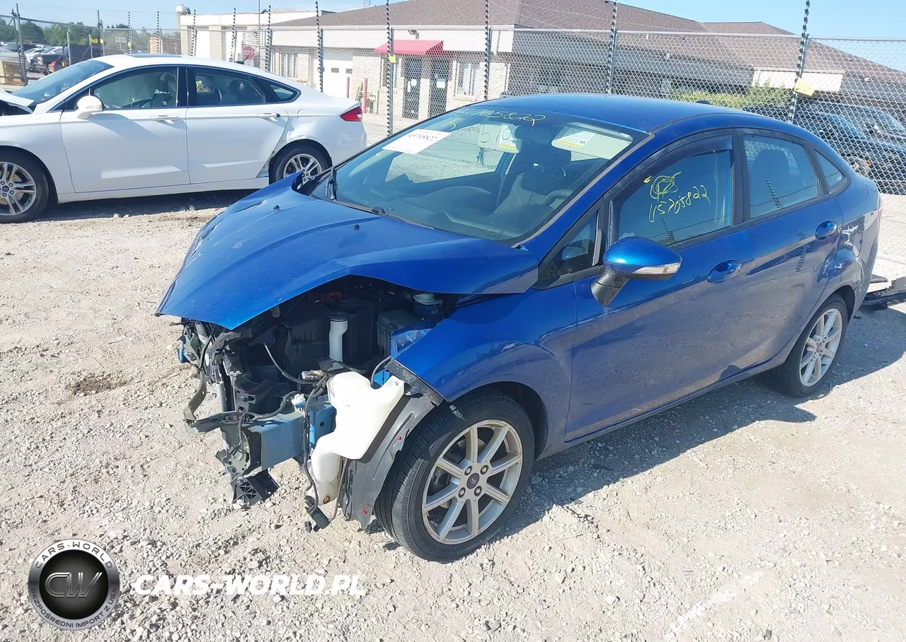 2019 Ford Fiesta Se VIN:3FADP4BJ3KM151737 - 2