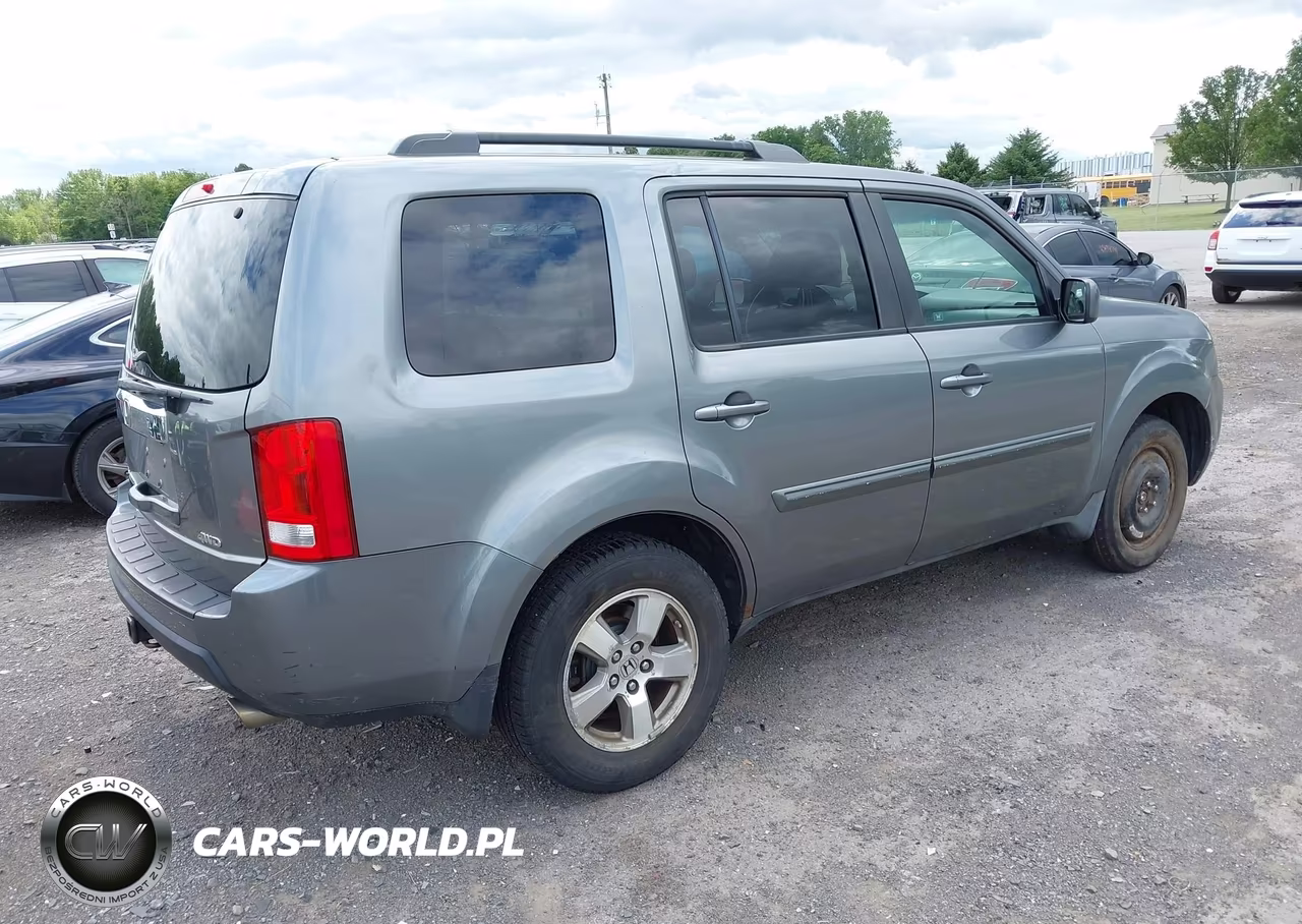 2009 Honda Pilot Ex VIN:5FNYF48429B056150 - 4