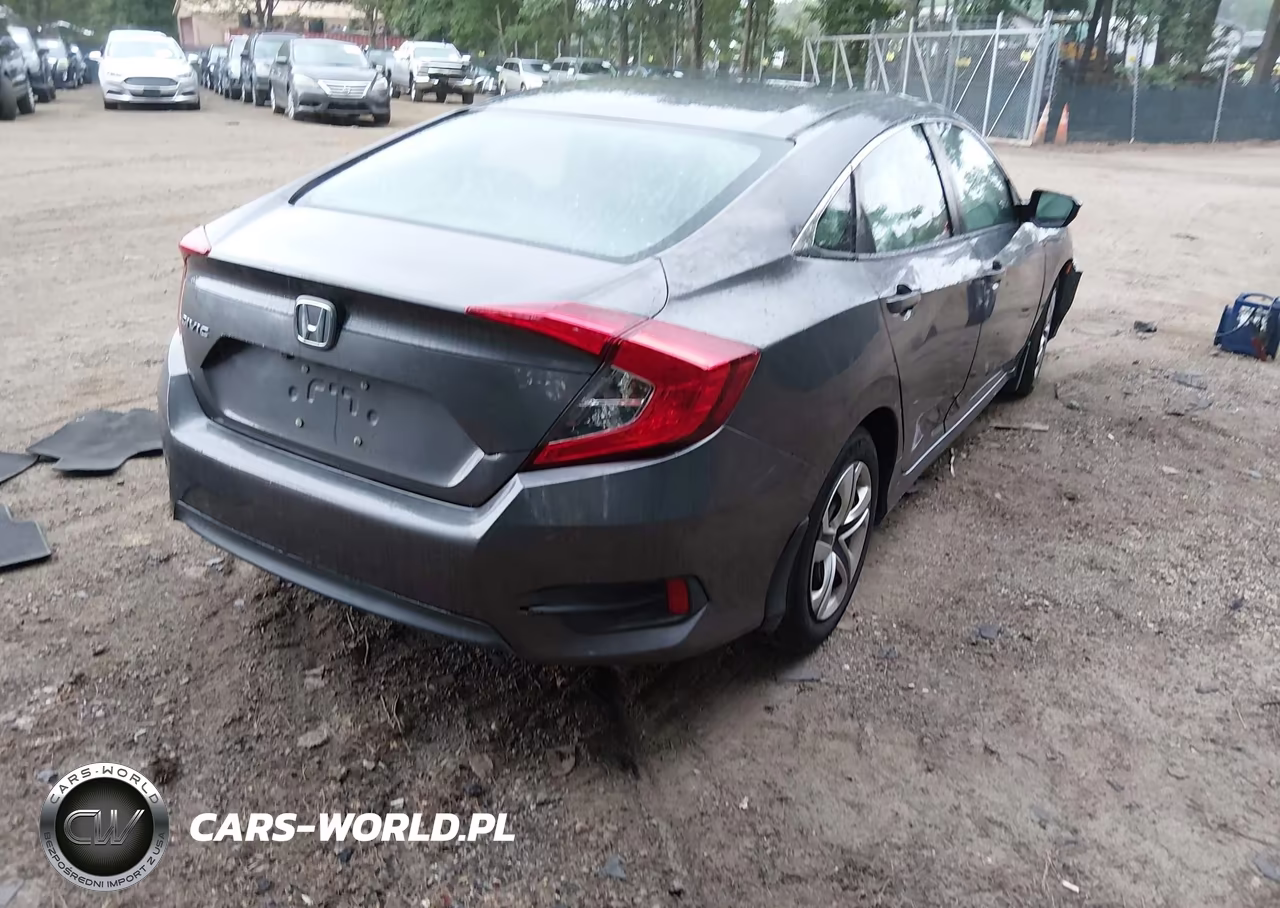 2017 Honda Civic Lx VIN:2HGFC2F53HH504843 - 4